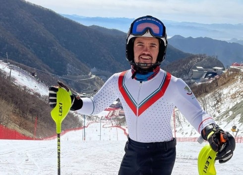 Най добрият български скиор алпиец Алберт Попов даде 9 то време в първия